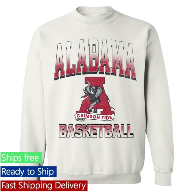 Official Jnj Apparel Store Vintage Alabama Basketball Popover Sweatshirt