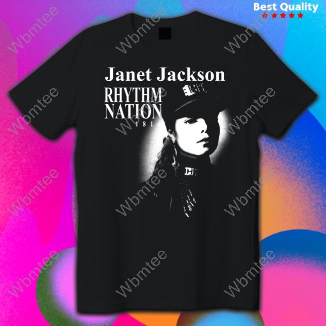 Rita Ora Janet Jackson Rhythm Nation 1814 T-Shirt