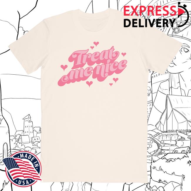 Official Anne-Marie Merch Store Anne Marie Treat Me Nice Shirt 2024 Natural Anne - Marie Apparel Clothing Shop AnneMarie