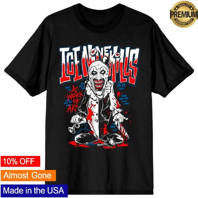 Ice Nine Kills A Work Of Art Cartoon Tee