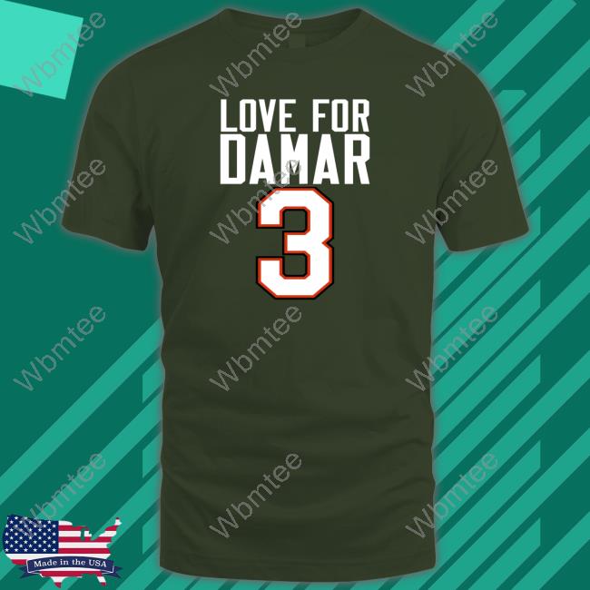 Buffalo Bills Damar Hamlin Love For Damar 3 Shirt