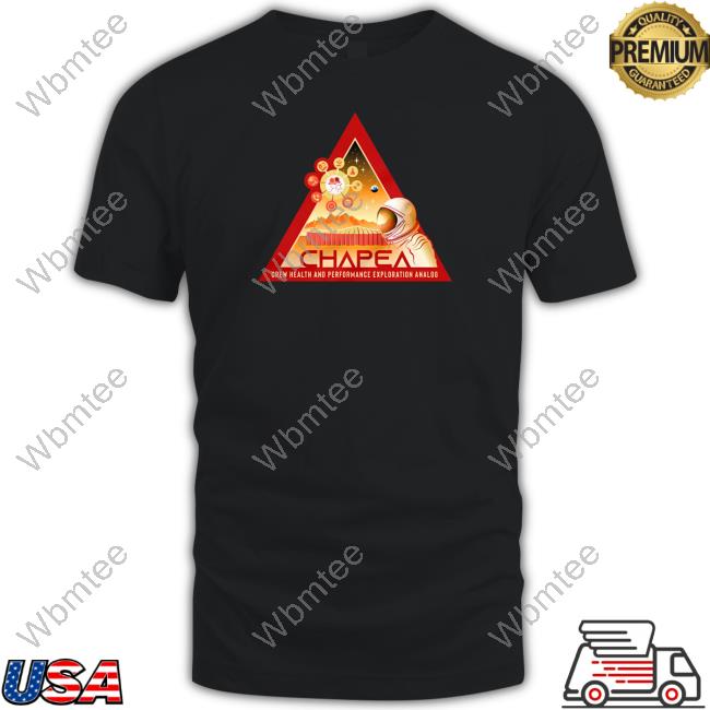 Official Nasa Merch Chapea Crew Health And Performance Exploration Analog T-Shirt
