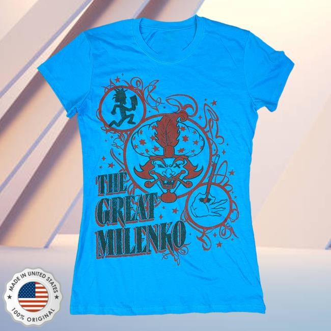 Official Icp Merch Store Insane Clown Posse The Great Milenko Shirt New