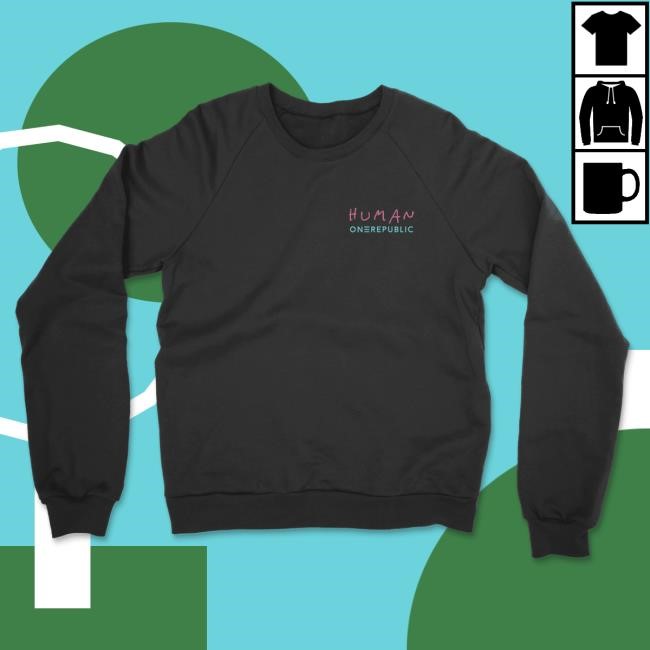 Official One Republic Shop Onerepublic Human Hoodie (Black Or White)