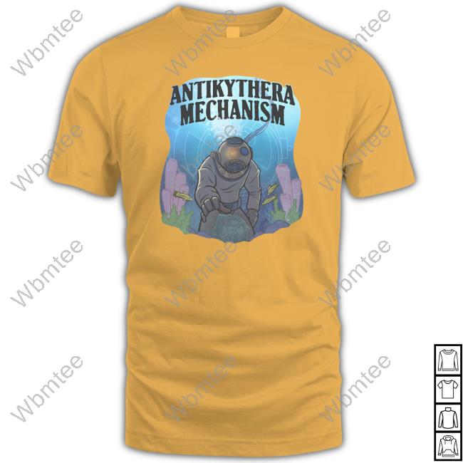 Official The Why Files Antikythera Mechanism Long Sleeve Tee