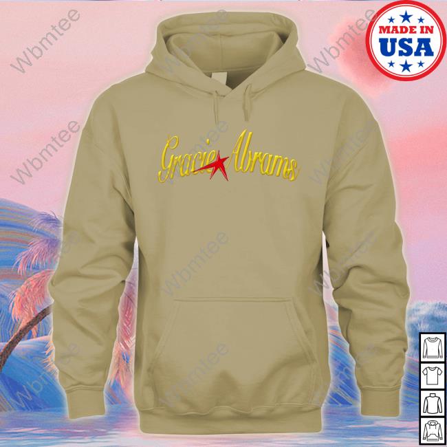Official Gracie Abrams Green Star Crewneck