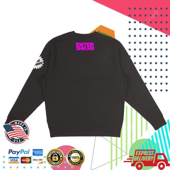 Official Enter Shikari Rubber Hose Sparky Crewneck