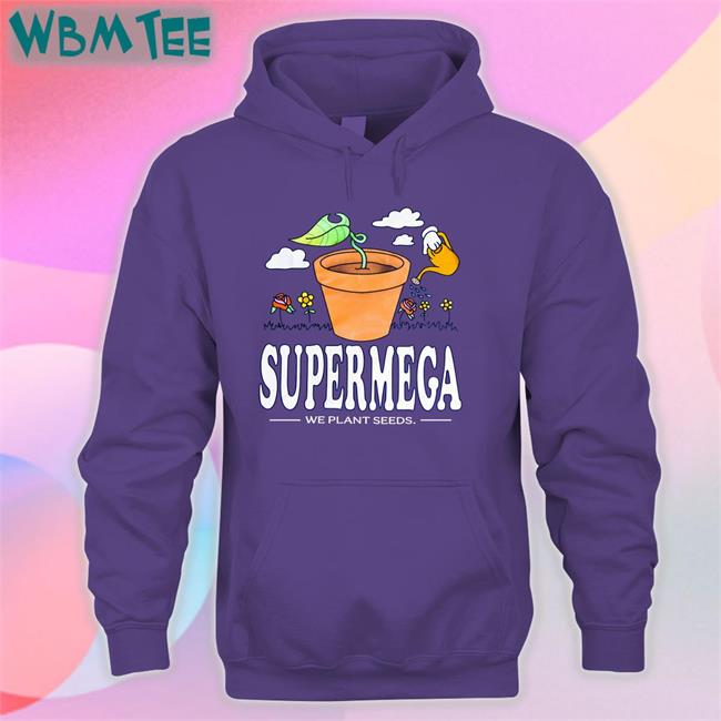 The Funny Brothers Supermega Merch We Plant Seeds Hooded Sweatshirt