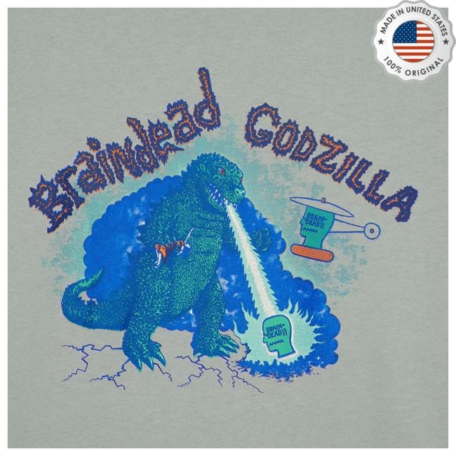 Official Brain Dead x Godzilla Ringer Shirt