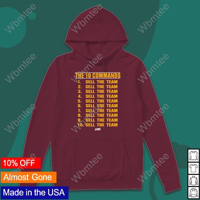 Smack Apparel Merch The 10 Commands Sell The Team T Shirt Pete Hailey