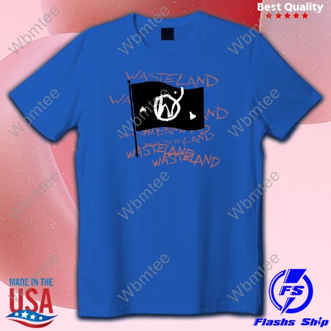 Brent Faiyaz Merch Wasteland Black Flag Tee Shirt