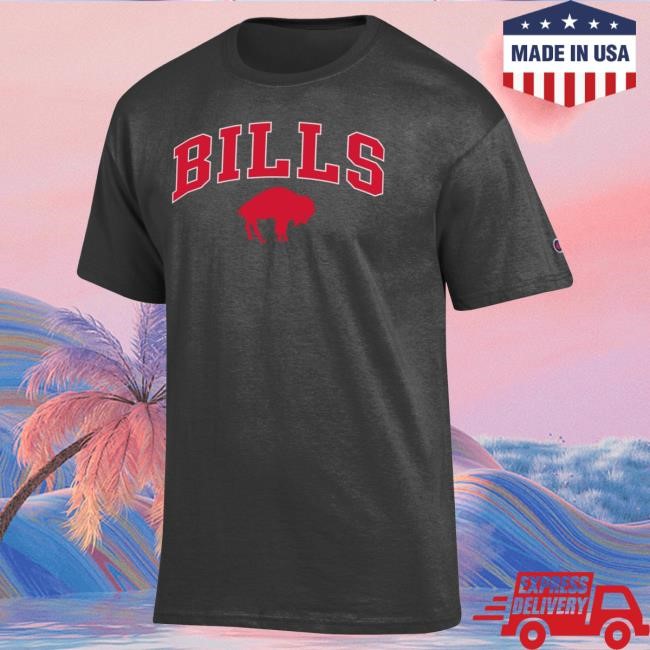 Buffalo Bills Champion Charcoal Artwork Streetwear