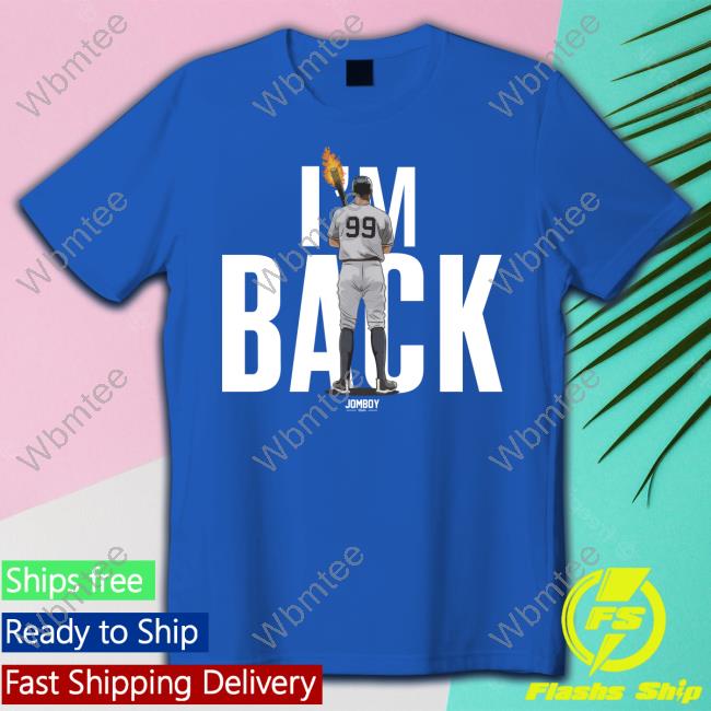 Shop Jomboy Media Official I'm Back Long Sleeve T-Shirt