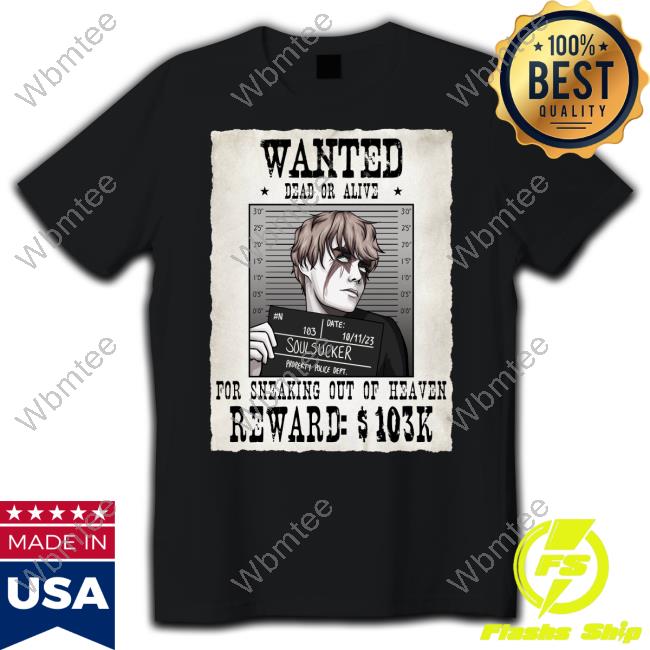 Waterparks Merch Soul Sucker Wanted Dead Or Alive For Sneaking Out Of Heaven Hoodie