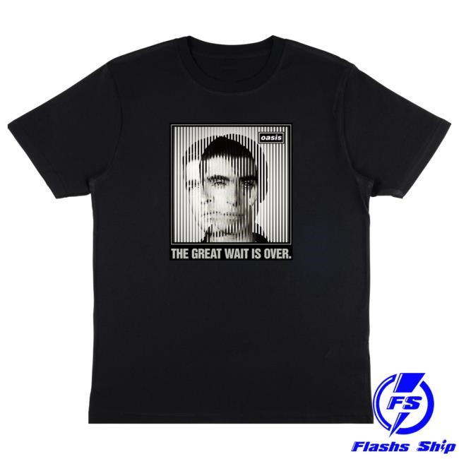 Oasis The Great Wait Is Over Tee Shirt Oasis Merch