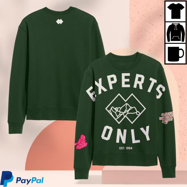 John Summit Experts Only Green Ski Hoody