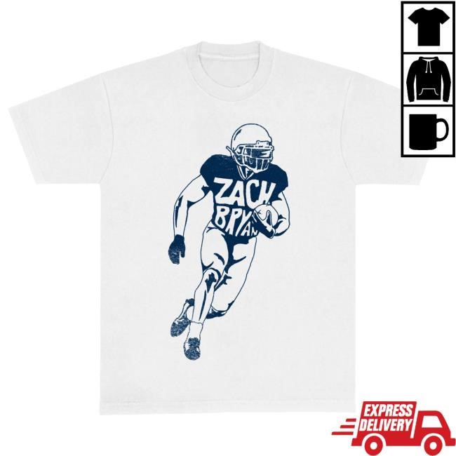 Official Zach Bryan Merch Store Shop ZB Big House New Shirt - White