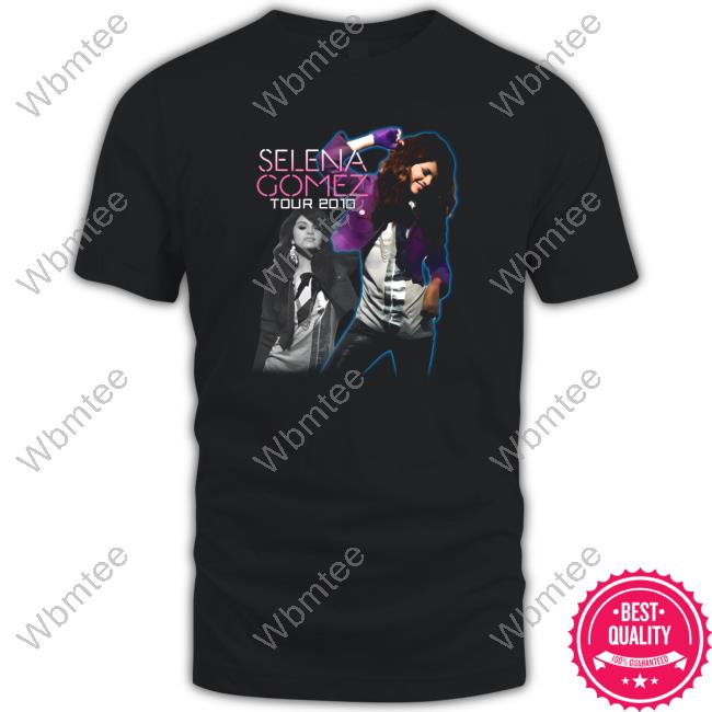 Official Selena Gomez 2010 Tour T-Shirt