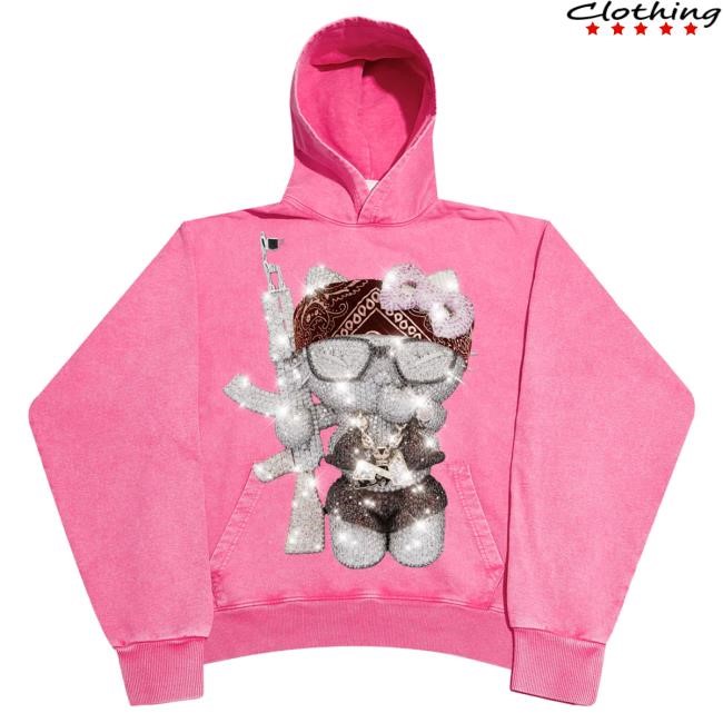 Official Noissey Merch Noissey High quality Hip Hop Cartoon cat Hood