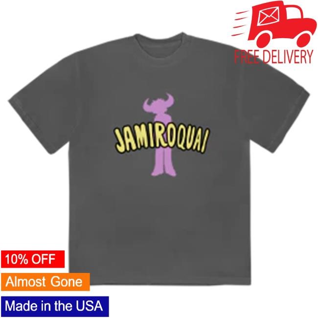 Official Jamiroquai Merch Store Jamiroquai Eope Washed Logo Tshirt