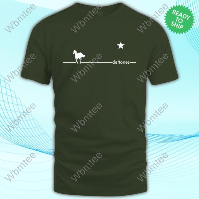 Deftones Merch White Pony Navy T-Shirt