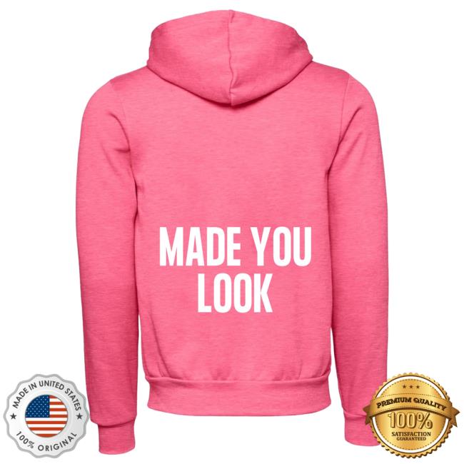 Official Meghan Trainor Merch Meghan Trainor Made You Look Zip Popover Hoodie Meghan Trainor Clothing Shop MeghanTrainor