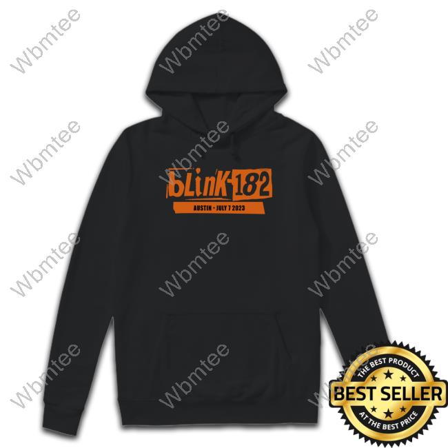 Official Oliver Barrett Blink-182 Austin July 7 2023 Shirt Williams