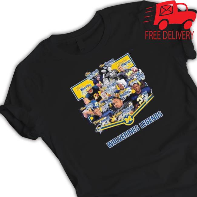 Michigan Wolverines Football Legend Long Sleeve Shirt