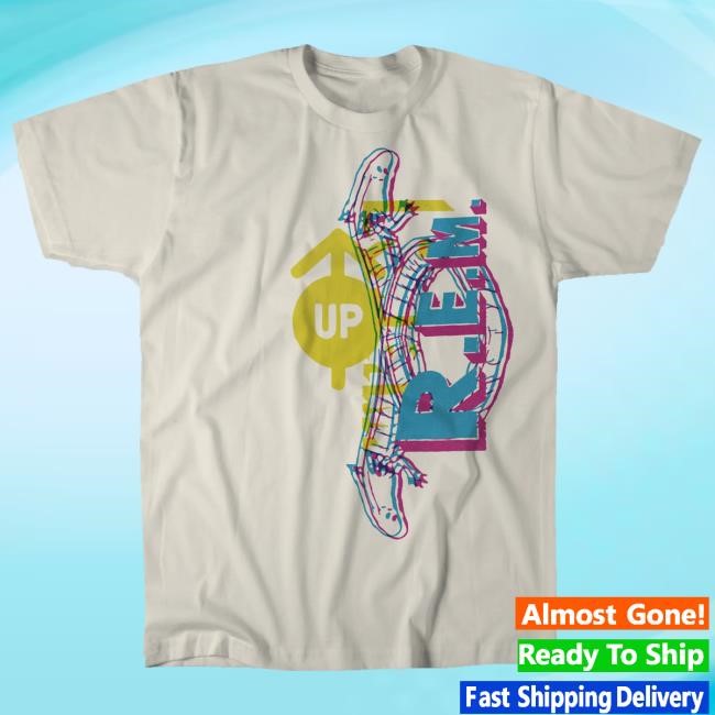 Official R.E.M. Merch Store Reptile New Tee (Natural)