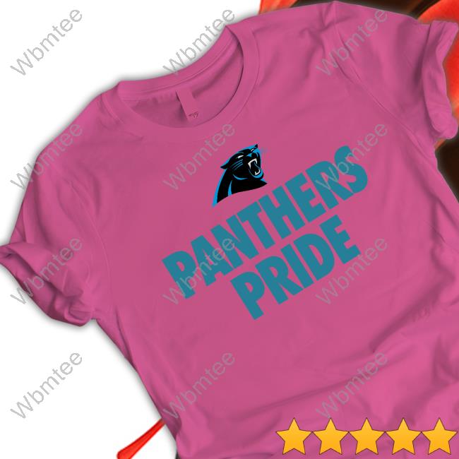 Official Panthers Merch Carolina Panthers Hometown Collection Pride Tee Shirt