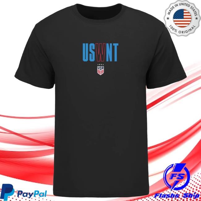 USWNT Knockout Black Short Sleeve Shirt