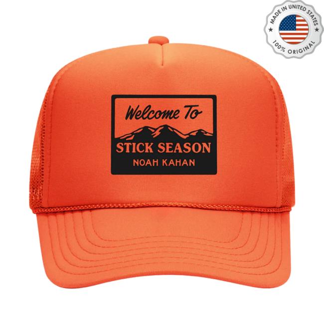 Official Noah Kahan Store Shop Merch Welcome To Stick Retro Hat