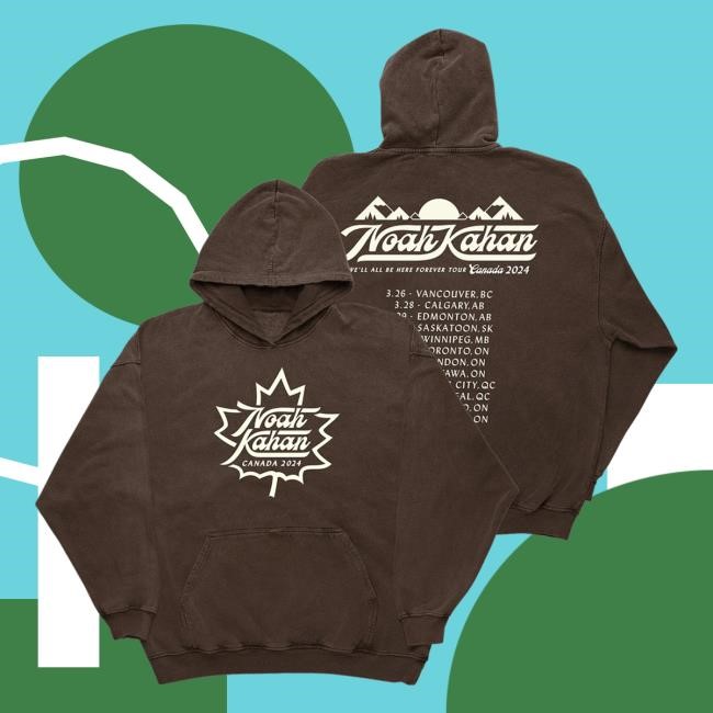 Official Noah Kahan Merch Store Noah Kahan Canada Tour Sweaters Noah Kahan Clothing Shop NoahKahan