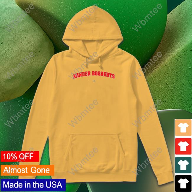 Xan Diego – Xander Bogaerts Boston Red Sox Hooded Sweatshirt
