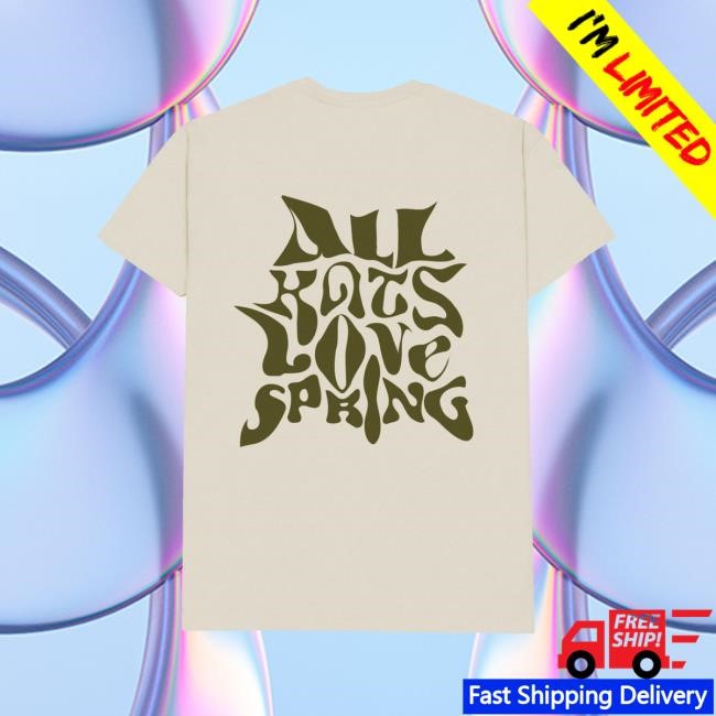 Spring Makes Me Go Mad Mr. Kat Tee Shirt Madkat Store Merch