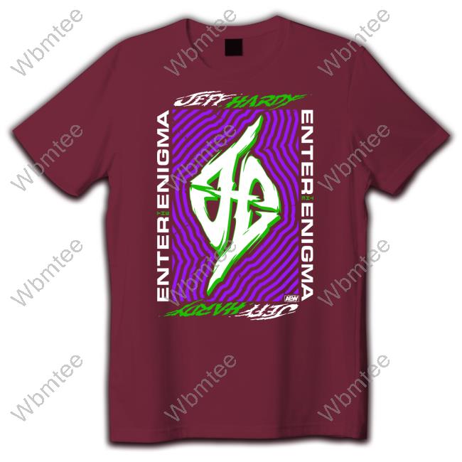 Official Jeff Hardy Enter The Enigma Tee Shirt