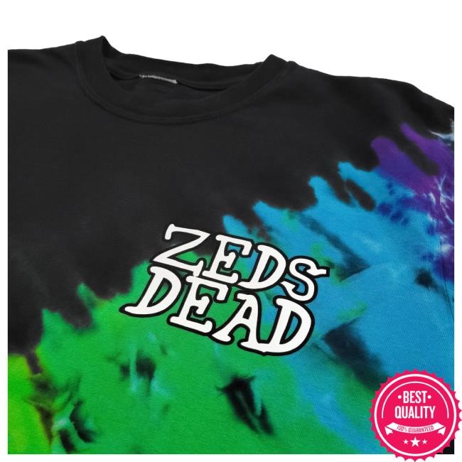 Official Zeds Dead Merch Zeds Dead - Telegazer Tie Dye Tee