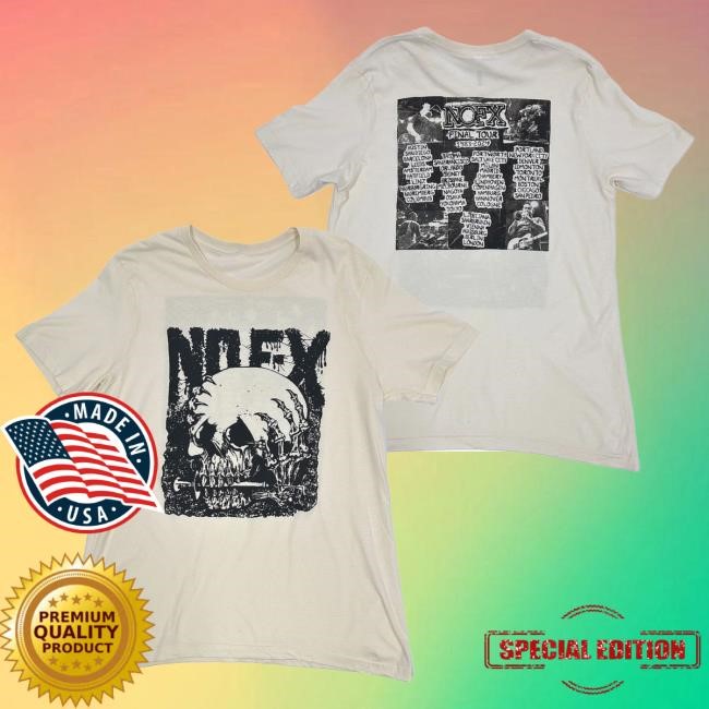 Official Nofx Merch Store Nofx Og Skll Popover Shirt