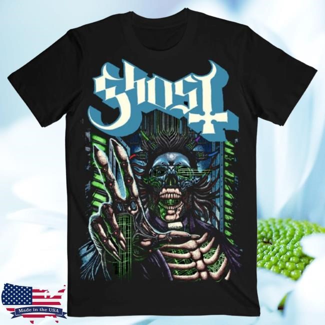 Official Ghost Band Store Cyborg Shirts Ghost Rock Band