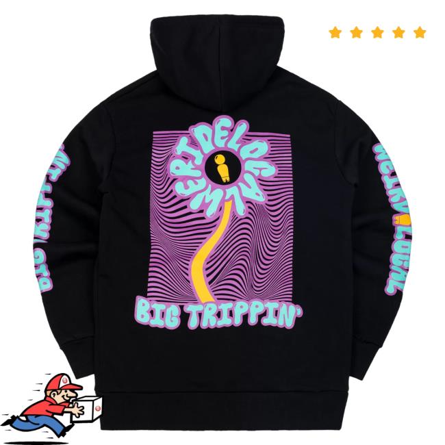 Official We Ride Local Trippin' Black Popover Hoodie