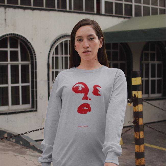 Beyonce Renaissance Face Ringer Shirt