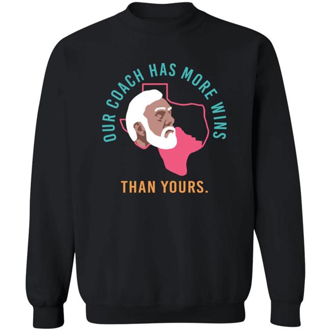 Campeche Collective Store Our Coach Has More Wins Than Yours Shirt Campeche Collective Store Our Coach Has More Wins Than Yours Shirt