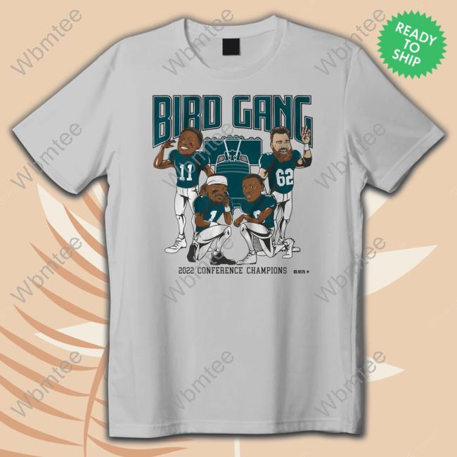 Bird Gang Conference Champions Caricatures Crewneck Sweatshirt