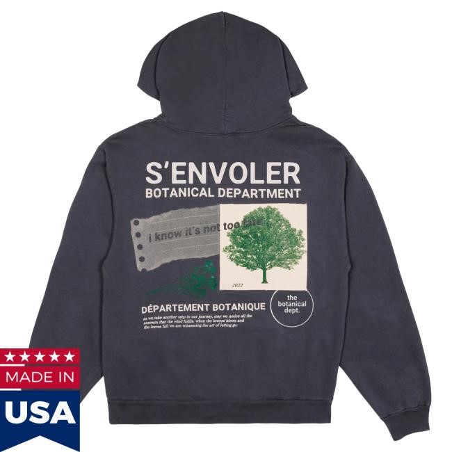 Official Senvoler Store Shop Senvoler Studio Not Too Late Popover Hoodie