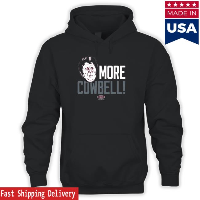 Official Mike Leach More Cowbell Tee Official Mike Leach More Cowbell Tee Shirts
