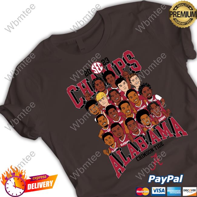 Official 2023 Sec Regular Season Champs Alabama Crimson Tide Shirt
