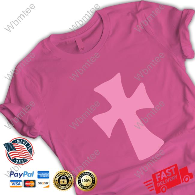 Lil Uzi Merch Pink Cross Tee Shirt Liluziofficial
