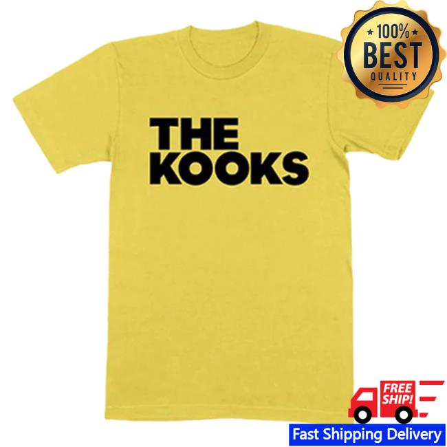 Official The Kooks Apparel Store The Kooks Logo Yellow Tees The Kooks Clothing Shop TheKooks