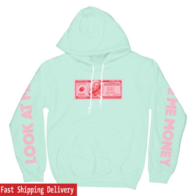 Official Anne-Marie Merch Store Anne Marie Give Me Money Pullover Hoodie Mint Anne - Marie Apparel Clothing Shop AnneMarie
