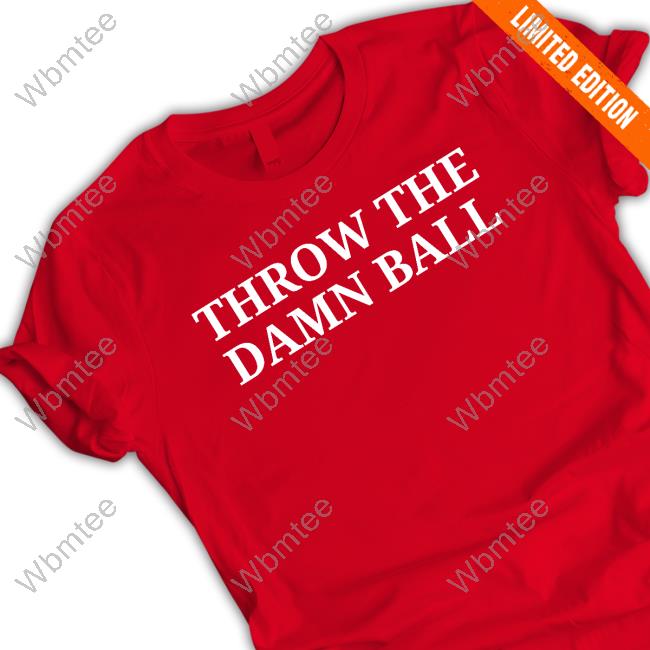 Mina Kimes Wearing Throw The Damn Ball Shirt